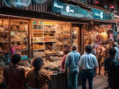 小群商贸店在社交媒体上的最新新闻热点