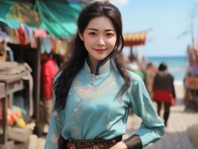 海城西柳商贸城女服务员的风采