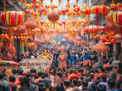 春节商贸服务业，节日 heated event in the New Year