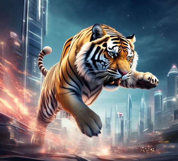 开启商业未来的虎跃式发展